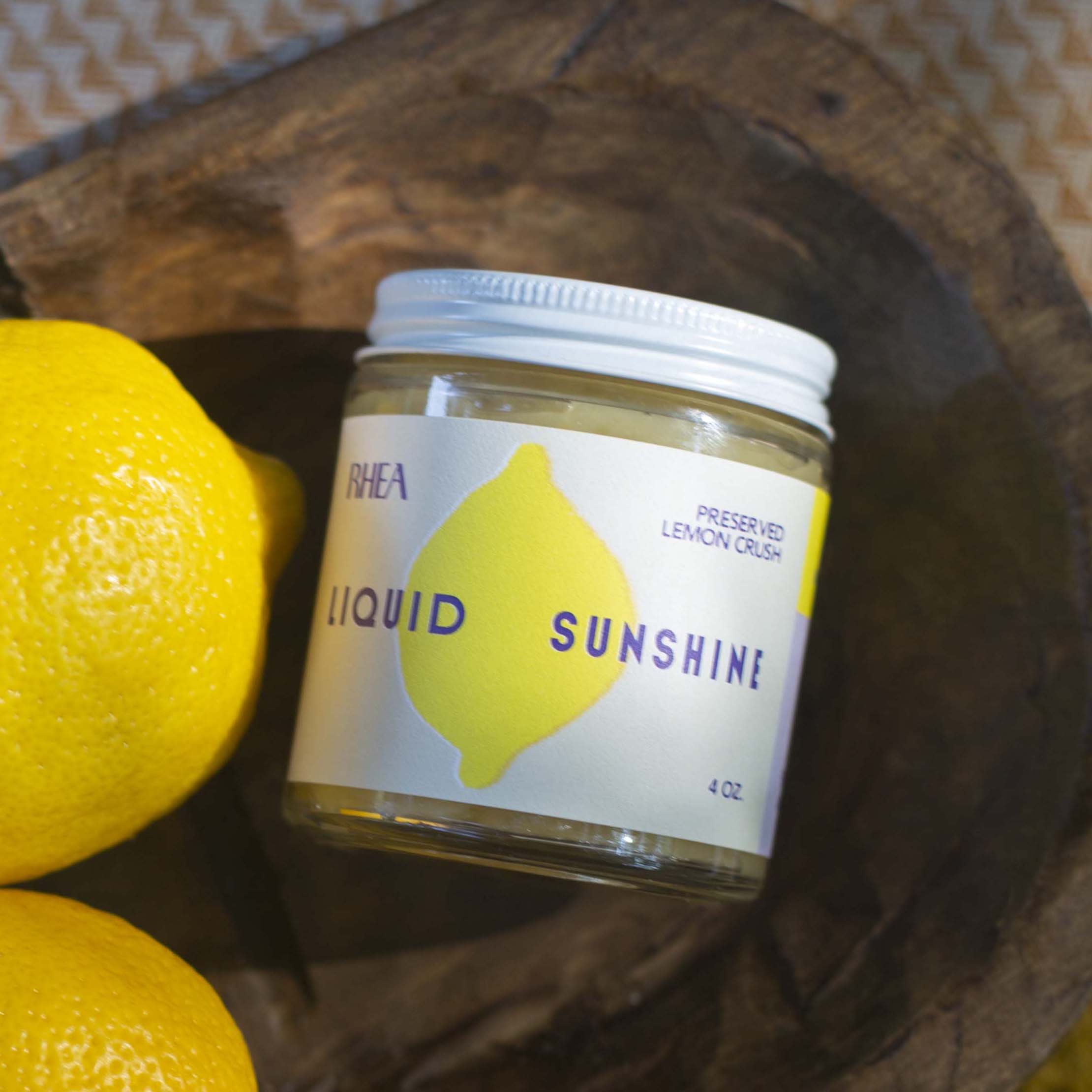 Liquid Sunshine Preserved Lemon Crush | Rhea Goods