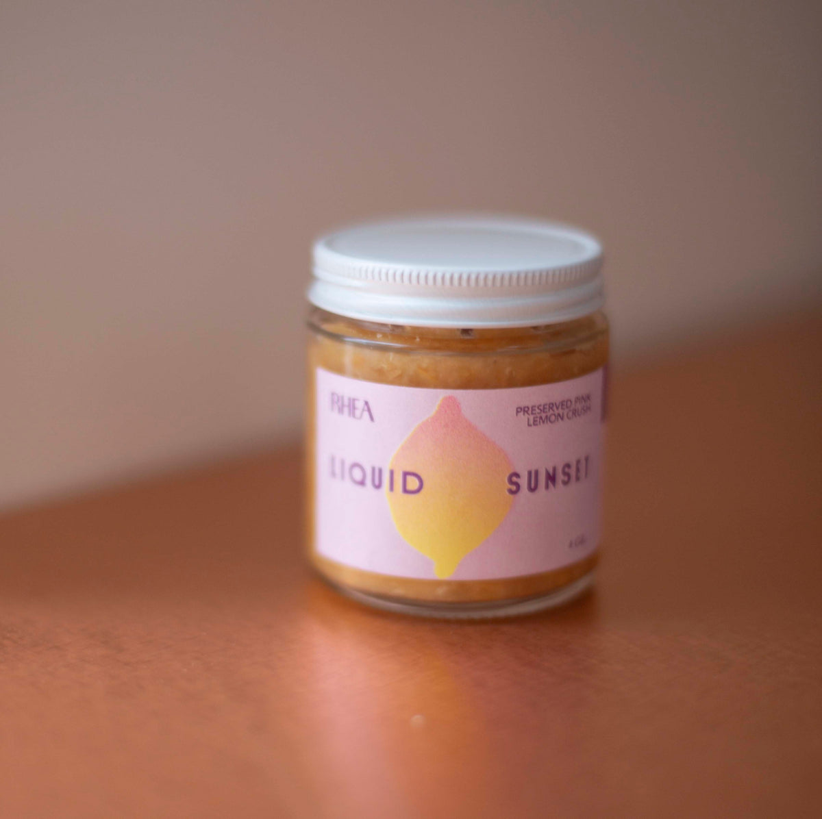 Liquid Sunset Preserved Pink Lemon Crush: Limited Edition | Rhea Goods